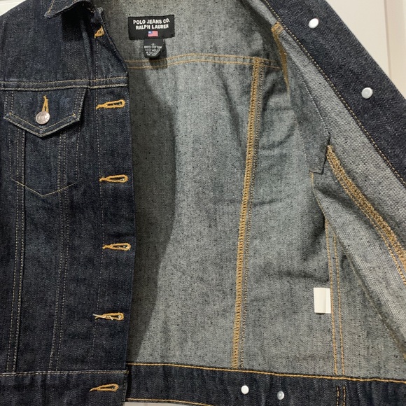 Polo RL Denim button down jacket - Picture 3 of 4